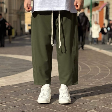 Pantalone japanone morbido verde - FLAG STORE